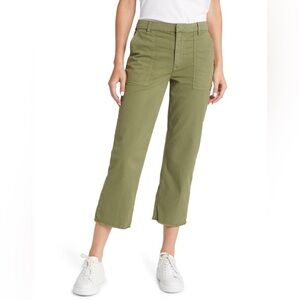 Frank & Eileen Blackstone Utility Pant Size 2 in Army Green